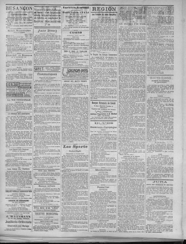 17/11/1921 - La Dépêche républicaine de Franche-Comté [Texte imprimé]