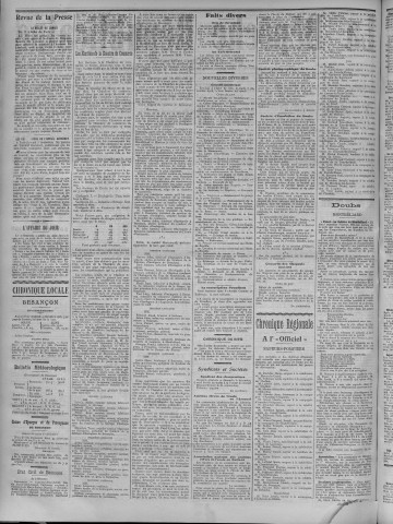 04/12/1908 - La Dépêche républicaine de Franche-Comté [Texte imprimé]