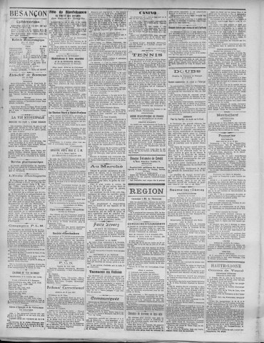 18/06/1921 - La Dépêche républicaine de Franche-Comté [Texte imprimé]