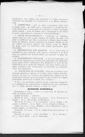 06/03/1952 - La Semaine religieuse du diocèse de Saint-Claude [Texte imprimé]