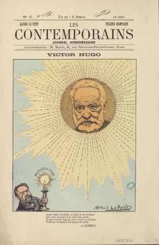 Victor Hugo [image fixe] / Alfred Le Petit 1880