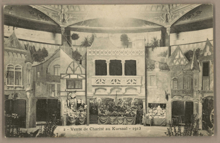 Vente de Charité au Kursaal - 1913. [image fixe] , 1904/1914