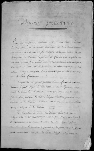 Ms Baverel 130 - Histoire des croisades, par l'abbé J.-P. Baverel