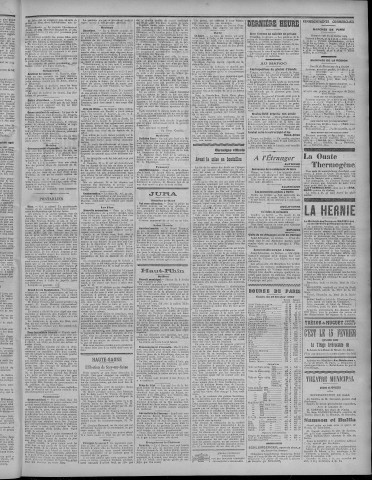 11/02/1909 - La Dépêche républicaine de Franche-Comté [Texte imprimé]