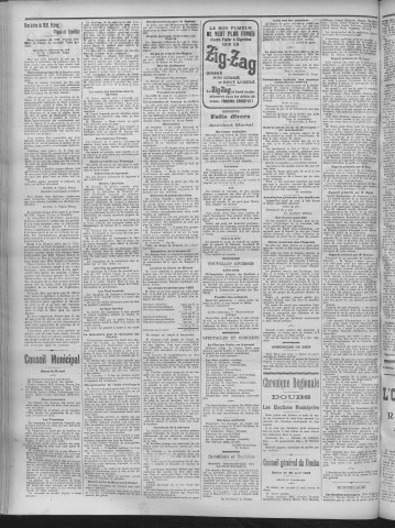 30/04/1908 - La Dépêche républicaine de Franche-Comté [Texte imprimé]