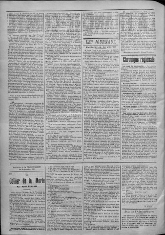 24/12/1890 - La Franche-Comté : journal politique de la région de l'Est