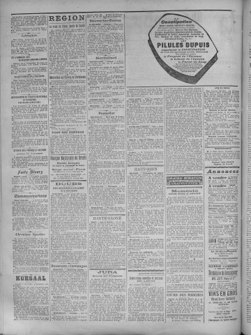 03/12/1918 - La Dépêche républicaine de Franche-Comté [Texte imprimé]