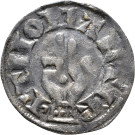 874.1.41 - pièce de monnaie ; denier estevenant