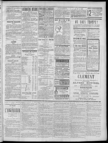 14/07/1905 - La Dépêche républicaine de Franche-Comté [Texte imprimé]