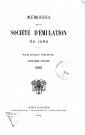 01/01/1900 - Mémoires de la Société d'émulation du Jura [Texte imprimé]