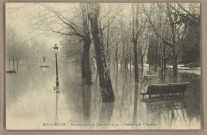 Besançon - Inondations des 20-21 Janvier 1910 - Promenade Chamars. [image fixe] , 1904/1910