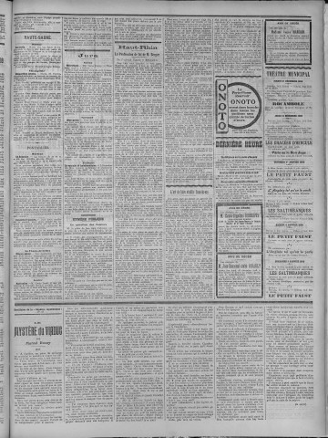 28/12/1908 - La Dépêche républicaine de Franche-Comté [Texte imprimé]