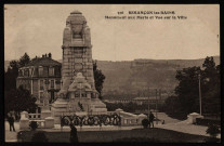 Besançon - Besançon-les-Bains - Monument aux Morts et Vue sur la Ville [image fixe] , Besançon : Les Editions C. L. B. - Besançon, 1914/1932