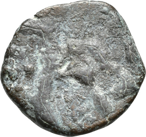 A.GX.6 - pièce de monnaie ; potin