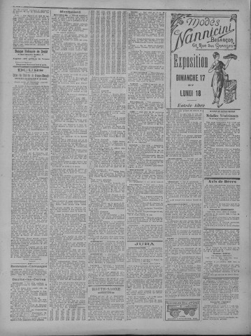 15/10/1920 - La Dépêche républicaine de Franche-Comté [Texte imprimé]
