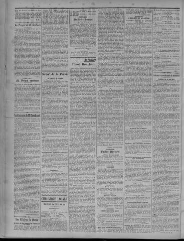 11/05/1907 - La Dépêche républicaine de Franche-Comté [Texte imprimé]