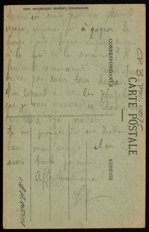 Excursion en Franche-Comté. Besançon. Vue prise des Glacis d'Arènes [image fixe] , Besançon : Teulet, 1901/1908
