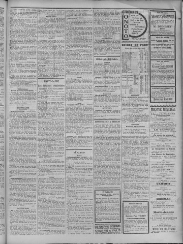23/12/1908 - La Dépêche républicaine de Franche-Comté [Texte imprimé]