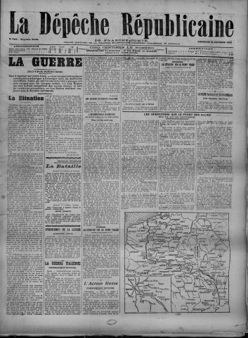 24/10/1915 - La Dépêche républicaine de Franche-Comté [Texte imprimé]
