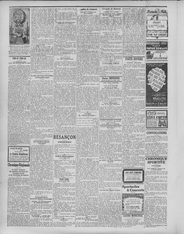 21/07/1933 - La Dépêche républicaine de Franche-Comté [Texte imprimé]