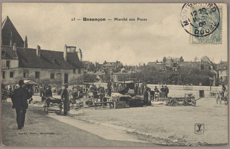 Besançon - Marché aux Puces [image fixe] , Besançon : J. Liard, édit., 1904/1906