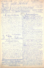 27/01/1915 - Le Petit Voisognard : organe bi-hebdomadaire du 369e terrassiers