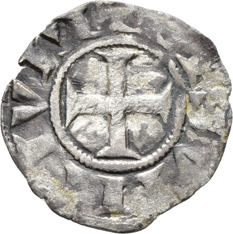 874.1.83.1 - pièce de monnaie ; denier estevenant