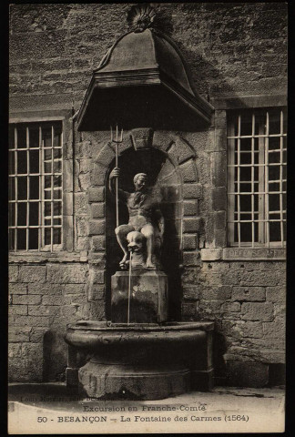 Besançon - Besançon - La Fontaine des Carmes. [image fixe] , Paris : Lévy Fils et Cie, Paris, 1910/1930