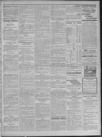 14/08/1909 - La Dépêche républicaine de Franche-Comté [Texte imprimé]