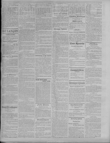 17/10/1922 - La Dépêche républicaine de Franche-Comté [Texte imprimé]