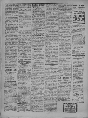 23/09/1916 - La Dépêche républicaine de Franche-Comté [Texte imprimé]