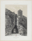 Porte Taillée [image fixe] : Besançon / Deroy lith.  ; Imp. Lith Valluet Jne , Besançon : Imprimerie Valluet jeune, 1800/1899 Collection Franc-comtoise