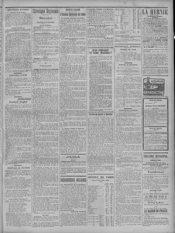 06/03/1909 - La Dépêche républicaine de Franche-Comté [Texte imprimé]
