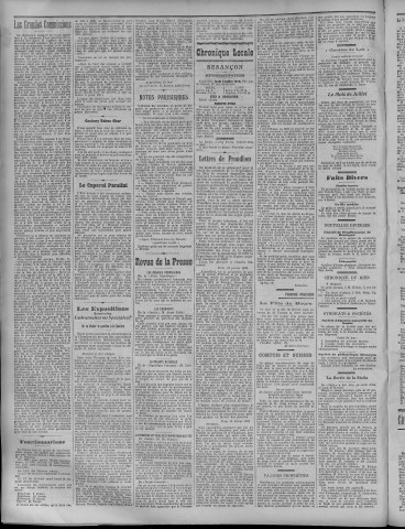 04/07/1910 - La Dépêche républicaine de Franche-Comté [Texte imprimé]