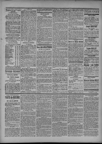24/01/1915 - La Dépêche républicaine de Franche-Comté [Texte imprimé]