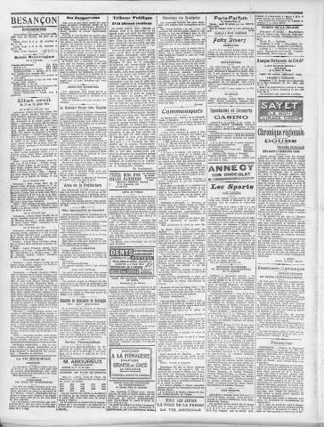 27/07/1924 - La Dépêche républicaine de Franche-Comté [Texte imprimé]