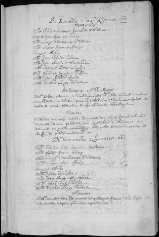 Registre des délibérations municipales 1er janvier 1667 - 31 décembre 1668
