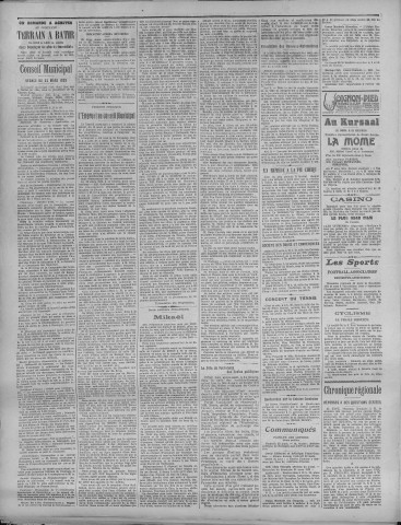 23/03/1923 - La Dépêche républicaine de Franche-Comté [Texte imprimé]