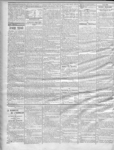 25/07/1901 - La Franche-Comté : journal politique de la région de l'Est