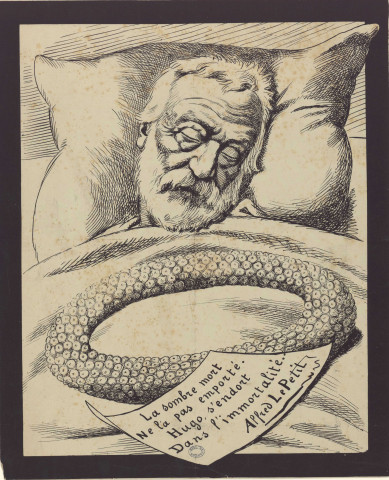 Victor Hugo [image fixe] / Alfred Le Petit  ; Imprimerie C. Lévy Madre, 1885