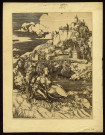 [Le monstre marin (L'enlèvement d'Amymone), d'après Dürer] [estampe] / IH-V-E  ; AD [Monogramme] , [S.l.] : [s.n.], [1549-16..]