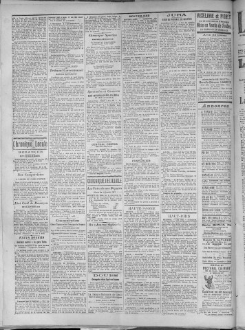 27/01/1917 - La Dépêche républicaine de Franche-Comté [Texte imprimé]