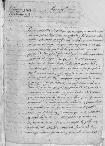 Ms Granvelle 99 - Supplément aux lettres contenues dans la correspondance du cardinal de Granvelle. Tome I