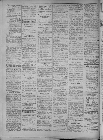 05/02/1917 - La Dépêche républicaine de Franche-Comté [Texte imprimé]
