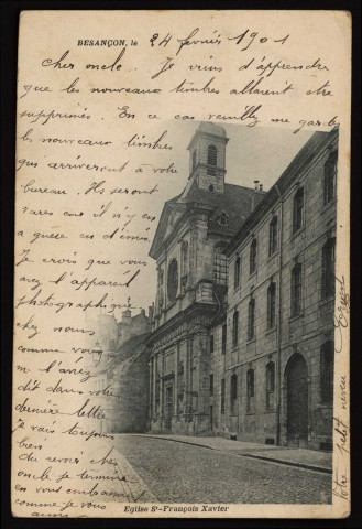 Besançon - Eglise St- François Xavier. [image fixe] , 1897/1901
