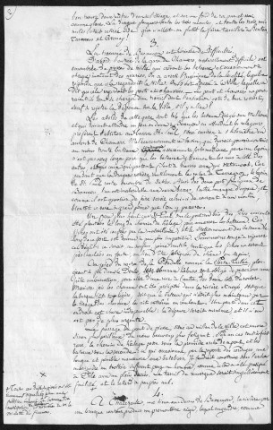 Ms 2861 - Tome I. Pierre-Joseph Proudhon. Papiers sur les affaires Gauthier.