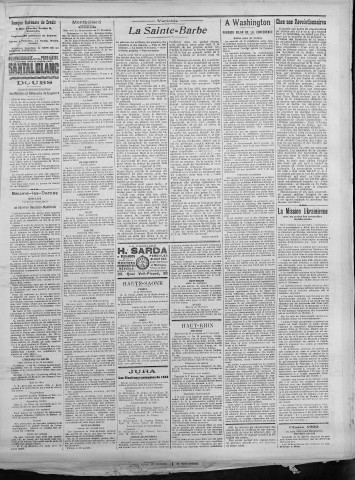04/12/1921 - La Dépêche républicaine de Franche-Comté [Texte imprimé]