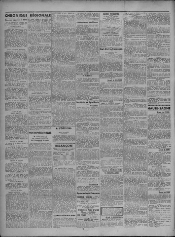14/09/1934 - Le petit comtois [Texte imprimé] : journal républicain démocratique quotidien