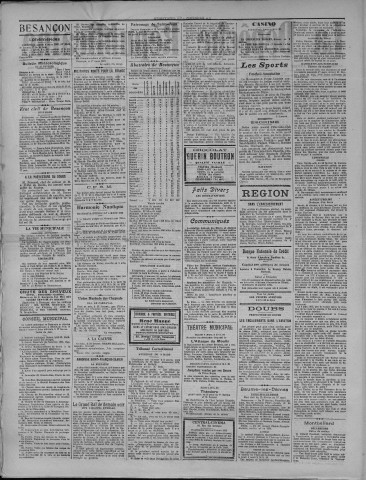 04/03/1922 - La Dépêche républicaine de Franche-Comté [Texte imprimé]