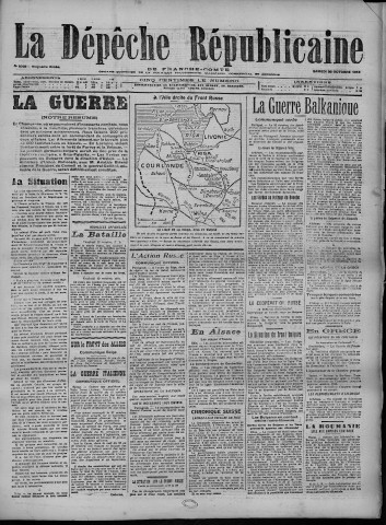 30/10/1915 - La Dépêche républicaine de Franche-Comté [Texte imprimé]